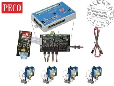 Peco PLS-100 Smartswitch Servo zur Steuerung von Servomotoren inkl. Komponenten