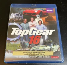Top Gear 16 Complete Season 16 BLU-RAY 3 DISCS Middle East & USA Road Trips NEW