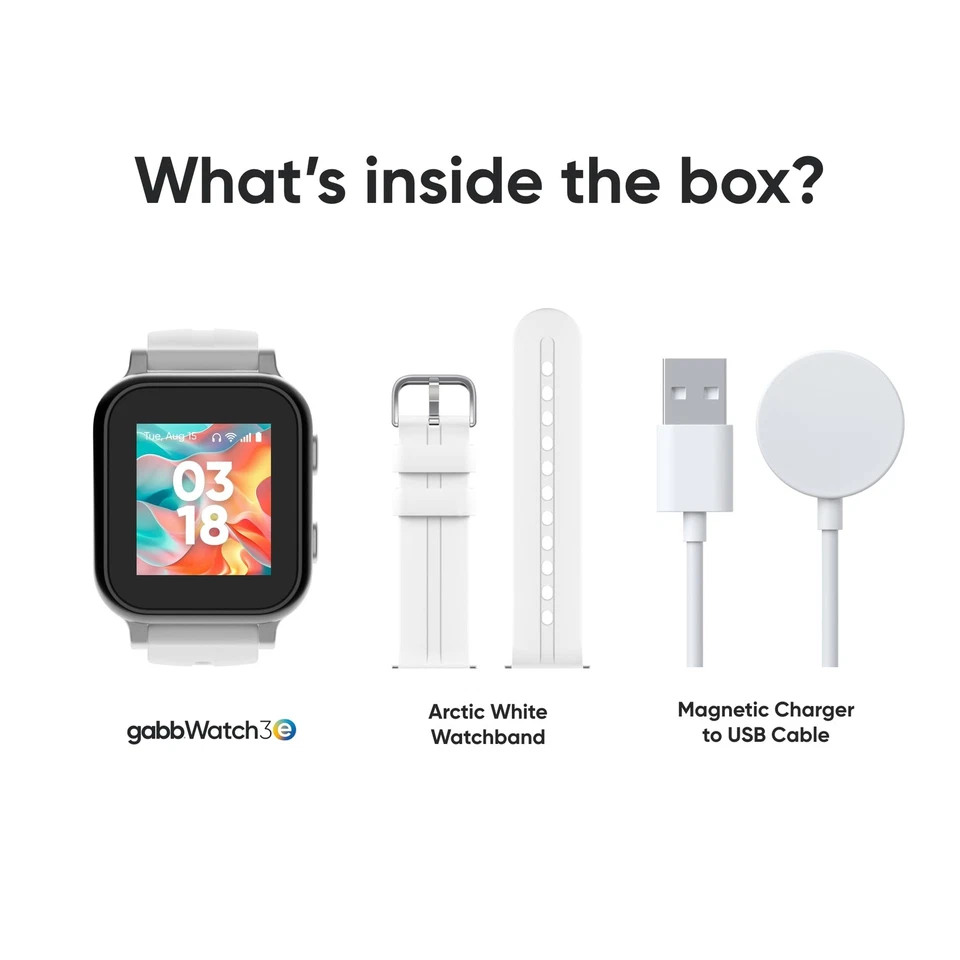 Watch 3e - GPS Tracker for Kids, Digital Smart Watch, No Social Media or Inte... - Image 4 of 4