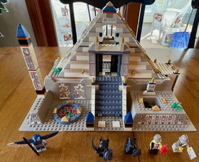 Lego Scorpion Pyramid 7327 Pharaoh's Quest 100% Complete Set with Anubis Guards