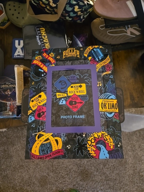 Disney Hollywood Studios Rock ‘n’ Roller Coaster Themed Picture Frame
