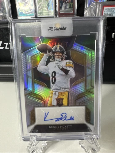 Kenny Pickett 2022 Panini Select Rookie Silver Prizm Auto Card /199 RS-KP