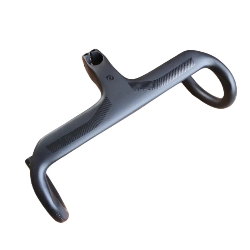 Carbon Internal Wiring Handlebar 28.6mm Integrated Road Bike Handlebar with Stem - Image 4 of 4