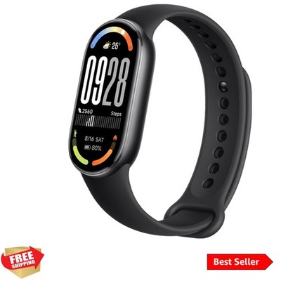 Mi Smart Band 10 2025 Global Version - 1.72'' AMOLED Display | 21 Days Battery...