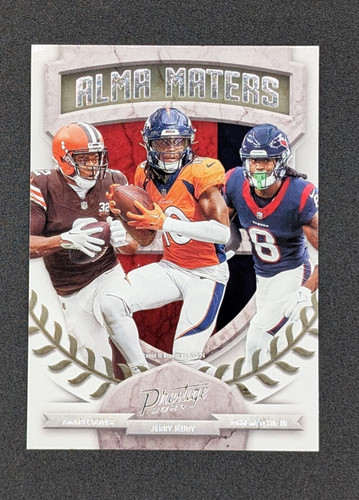 Amari Cooper / Jerry Jeudy / John Metchie III #14 2024 Panini Prestige Alma Maters card