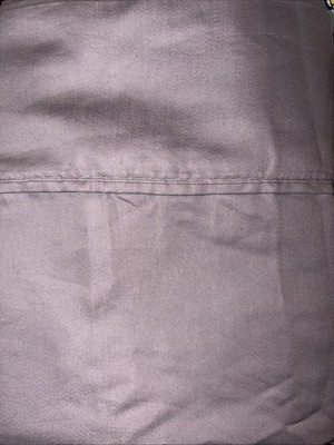 1 Pair Pillowcases KING Mason Collection 800TC Sateen Cotton Blend Taupe Brown
