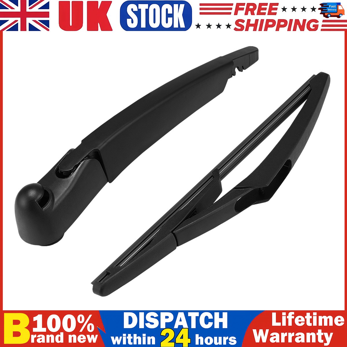 Rear Windshield Wiper Arm Blade Kit For Mini Cooper S R56 Hatchback 10 In
