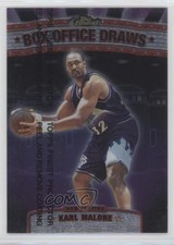 1999-00 Topps Finest Box Office Draws Karl Malone #BOD3 HOF o7m