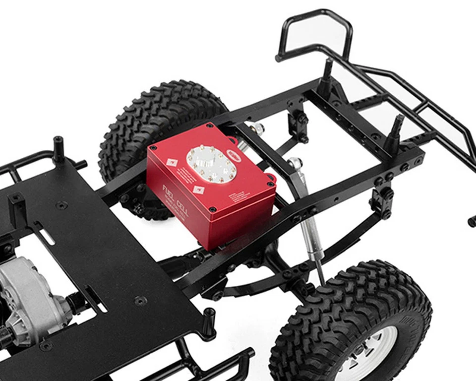 RC4WD Billet Aluminum Fuel Cell Radio Box (Red) [RC4ZS1122] - Image 3 of 3