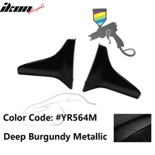 Fits 00-09 S2000 Side Skirts Guard Strakes Splash #YR564M Deep Burgundy Metallic