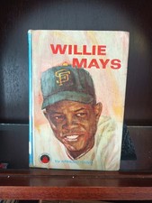 Willie Mays_Arnold Hano_1st Edition_HCnoDJ_1966_Ex-library_Very Good