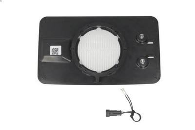 Exterior mirror-mirror glass Pacol IVE-MR-016 for Eurocargo I-III 3.908 1991-