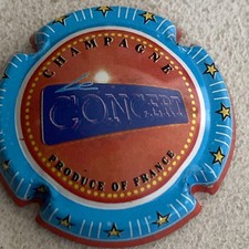 Capsule de champagne Palmer nr 13 Bleu « Cuvée Le concert »