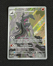 Salazzle 224/217 Illustrazione Rara Carta Pokémon Eroi Ascesi NM