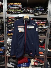 Descente Swisscom Audi Ski Softshell Men’s Blue Zip Jacket Size 50 Gorpcore