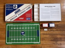 VINTAGE New York Giants Sideline Football Trivia Board Game 1987