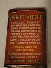 Prince Albert Crimp Cut Pipe Cigarette Tobacco Tin Can Pocket Vintage Metal Red — photo 4