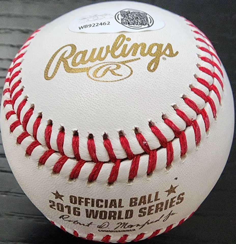 JOHN LACKEY Autographed 2016 World Series Baseball Inscribed Came 4 Jewelry JSA - Image 2 of 4