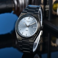 Montre Tissot PRX – Cadran Bleu Turquoise Noir Gris Vert 