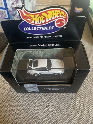 Porsche 930 Turbo edición limitada Hot Wheels Collectibles en caja negra SELLADO - Imagen 2 de 6