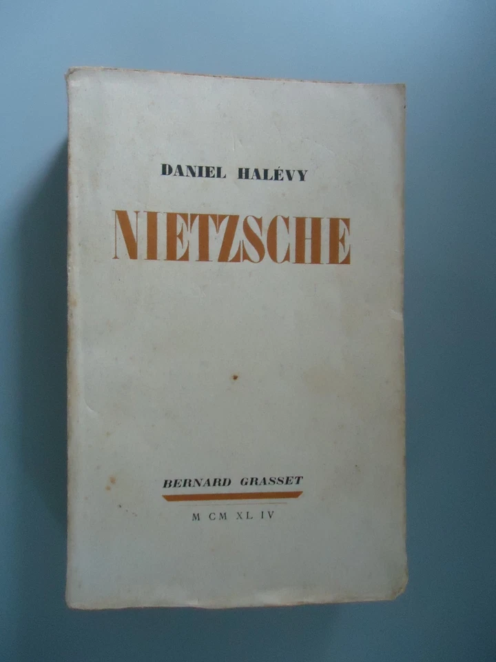 Nietzsche - Daniel Halévy - Editions Bernard Grasset - 1944 - Image 2 of 4