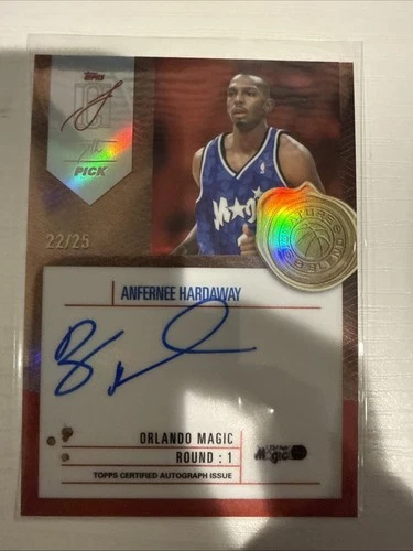 2025 Topps Signature Anfernee Hardaway Red (RAW)