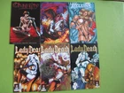 Lady Death / Chastity Purgatori Lady Death 1,2, #2 6 x Chaos Comics