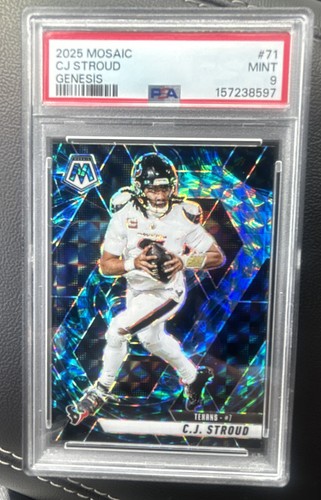 2025 Panini Mosaic - C.J. Stroud #71 Genesis Mosaic Prizm