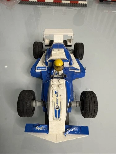 Vtg Lego Williams F1 Team Racer (8374-1) Set Complete And Working 2003 1:27