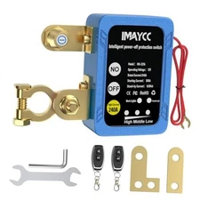  Kill Switch for Car, 12V Remote Battery Disconnect Switch 240A, Battery Switch