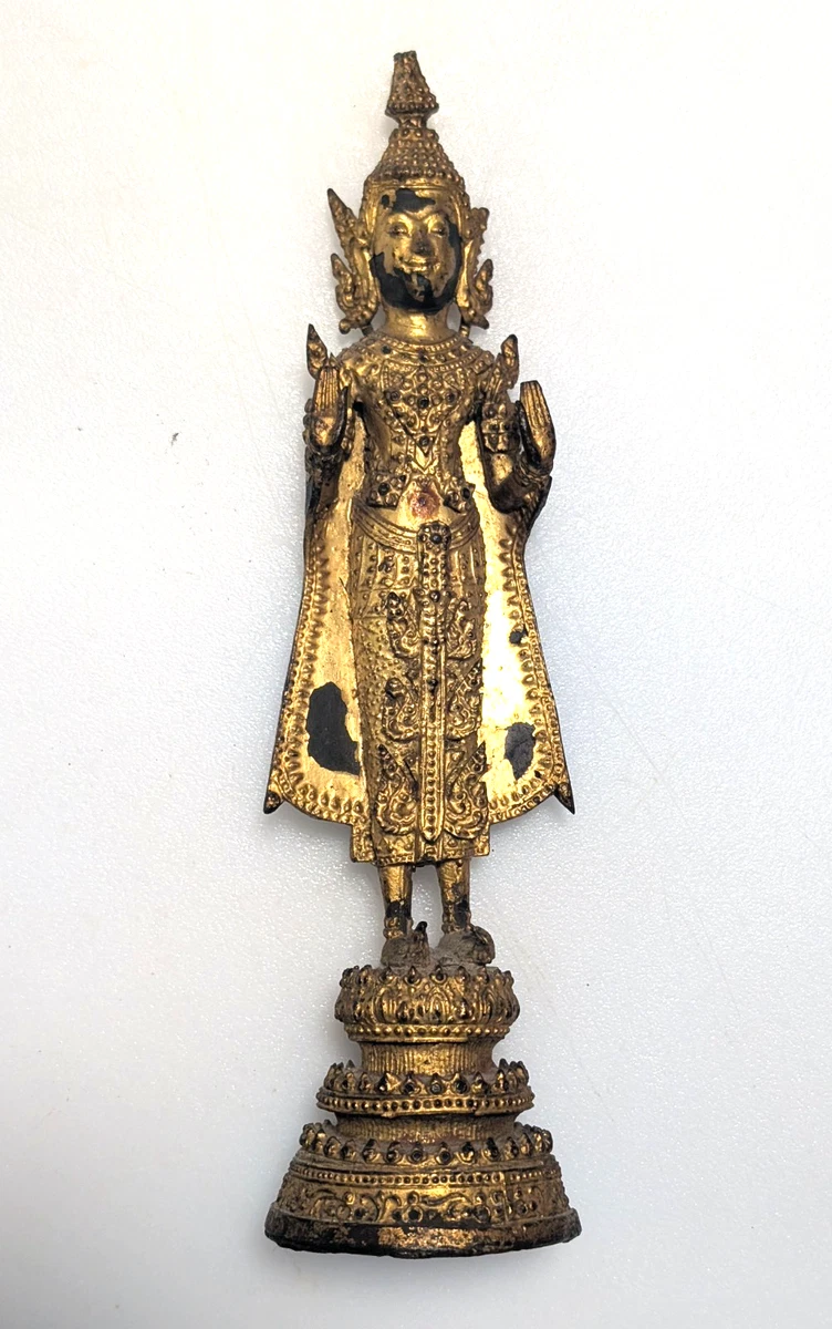 古佛像，時代物，在銘，古銅製 古佛像，時代物，在銘，古銅製