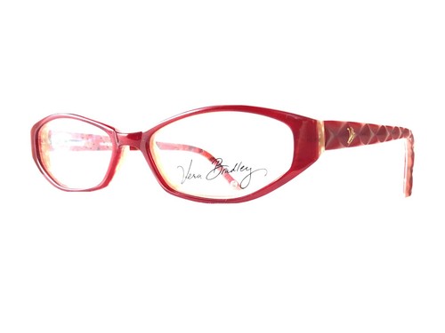 Vintage retired VERA BRADLEY Eyeglasses New Red Mesa 3009 Paisley Womens VB NOS