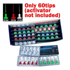 Dental Endo activator Endodoncia Sonic Irrigator root canal clean 60 Tip Free