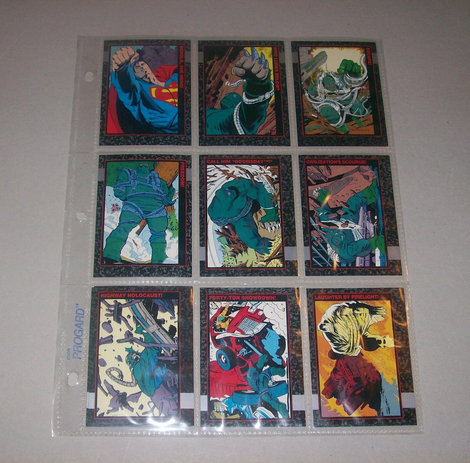 BASE SET: DC Superman Death Of 1-90 & CL01 1992