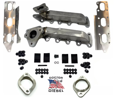 Upgraded 304SS Exhaust Manifold Kit For 2011-2016 Ford F-150 3.5L Ecoboost V6