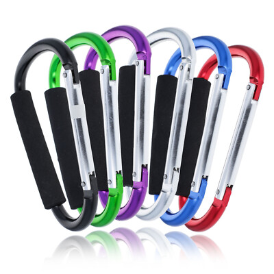 Jumbo 6.5'' XL Carabiner Key Chain With Hand Grip (Many Colors)