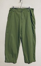 Reclaimed Vintage Pants Womens Large Green Baggy Cargo Skater Grunge Y2K 90s