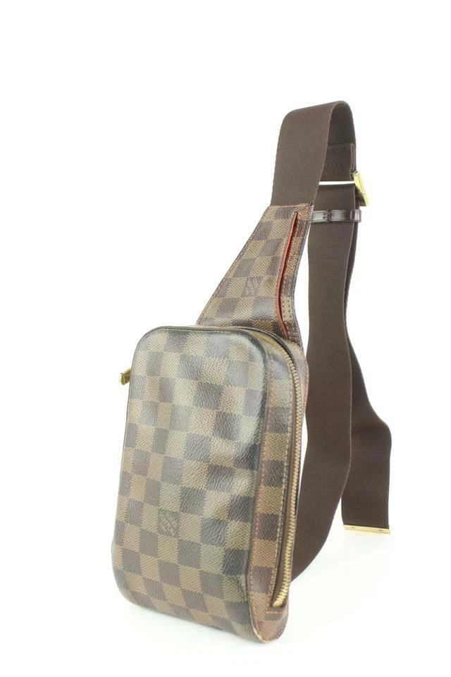 Louis Vuitton Damier Ebene Geronimos Crossbody Bag Fanny Pack Body