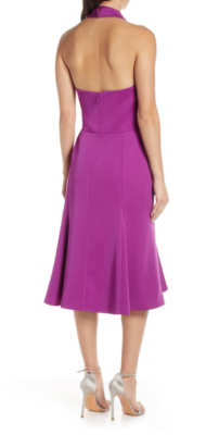 Women's Harlyn Halter Fit & Flare Dress, Size Medium