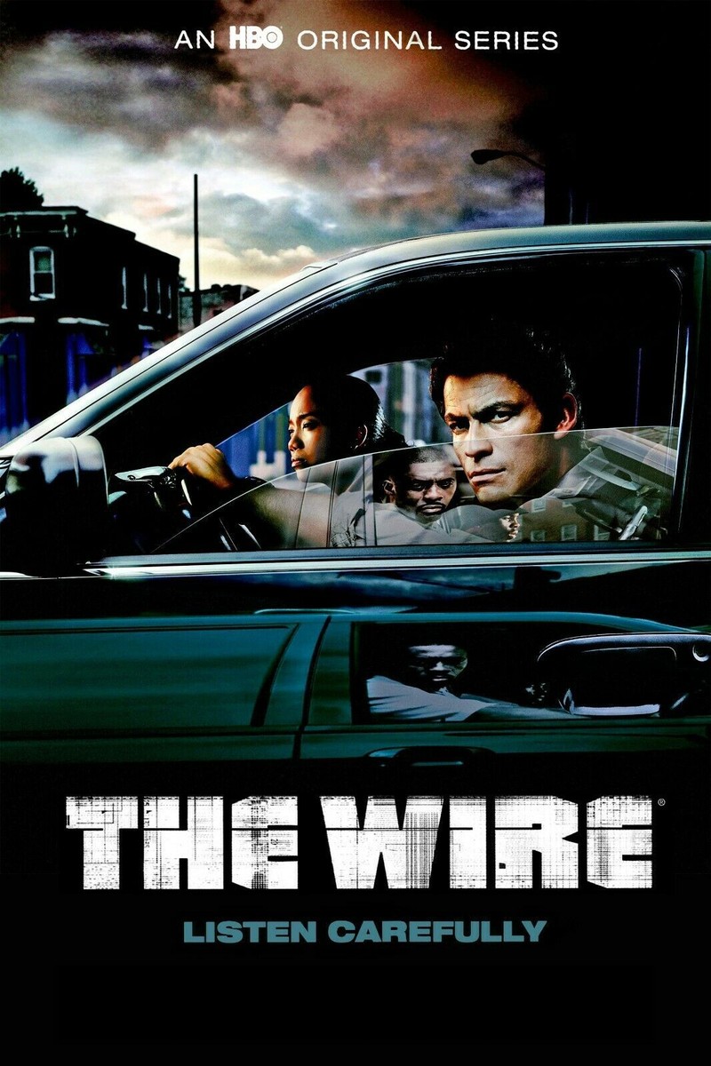 The Wire TV Show Poster Satin High Quality Archival Stunning A1 A2 A3