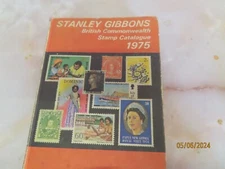 Stanley Gibbons British Commonwealth Stamp Catalogue 1975 hardback