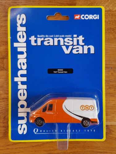 Unopened/Carded Corgi Toys Superhaulers 66202 - TNT Transit van (1/64 scale) - Picture 1 of 6