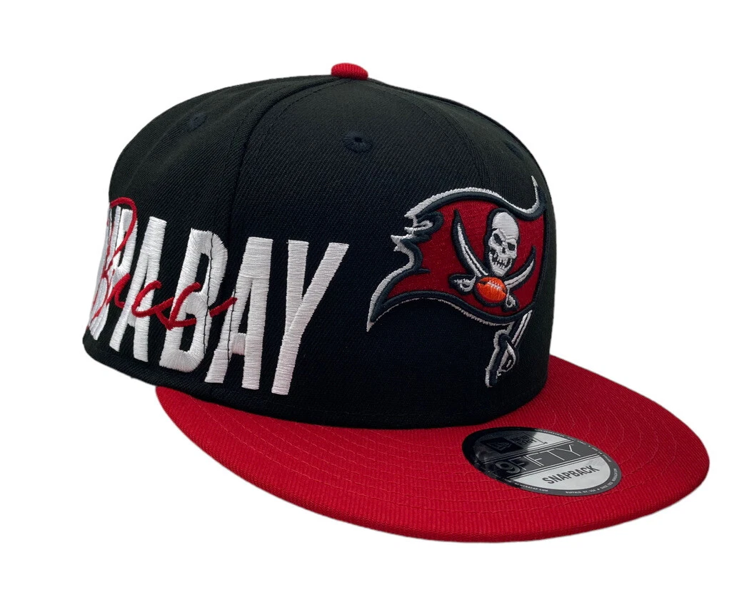 New Era Tampa Bay Buccaneers Sidefont 9 fifty Snapback black red