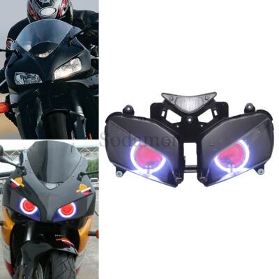 Red Demon White Angle Eye Headlight Assembly For Honda CBR1000RR