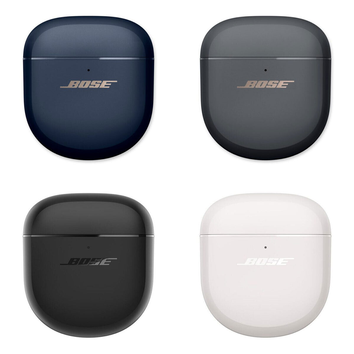 Bose Quietcomfort Earbuds II Charging Case Black White Blue Gray