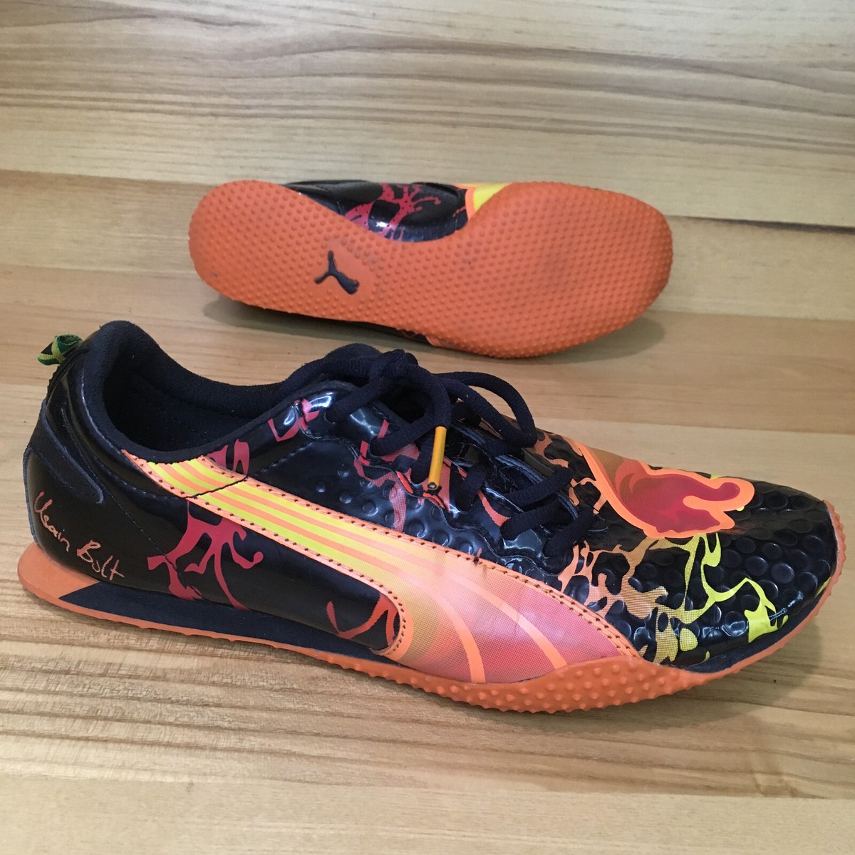USAIN BOLT TRAINERS RARE LEGEND FOOTWEAR PUMA YAAM LAVA 
