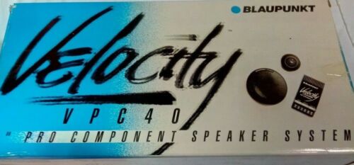 BLAUPUNKT VELOCITY 4'' PRO COMPONENT SPEAKER SYSTEM | FREE SHIPPING - Picture 1 of 4