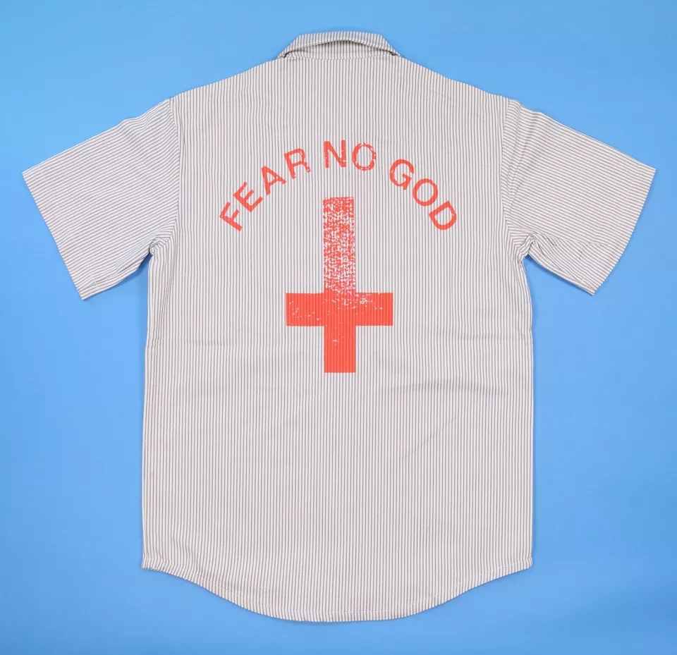 Camisa FreshJive manga curta algodão para cima algodão pesado P - Imagem 2 de 4