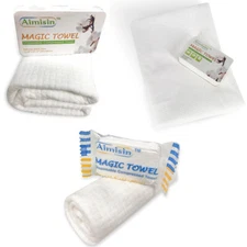 Aimisin Thicker Compressed Towel Disposable Cotton Magic Towel for Home Travel