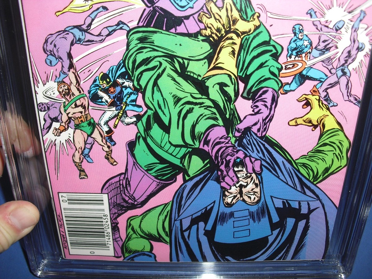 Avengers #269 newsstand CGC 9.4 WHITE PAGES from 1986! Mavel